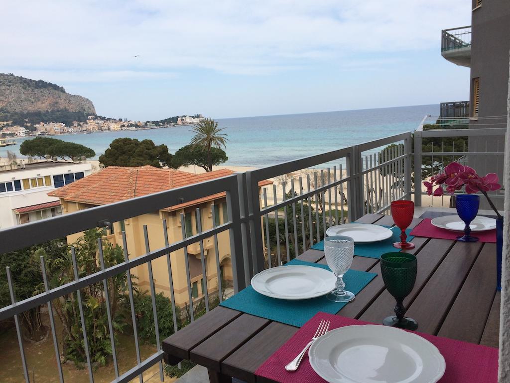 Mondello Luxury Apartment On The Beach Cameră foto